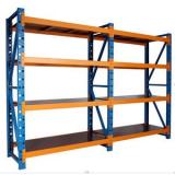 KD Structure 2 Layers Metal Supermarket Shelves Heavy Duty Warehouse Storage Goods Racks