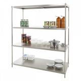 Low price household adjustable metal wire frame shelf, wire shelving storage